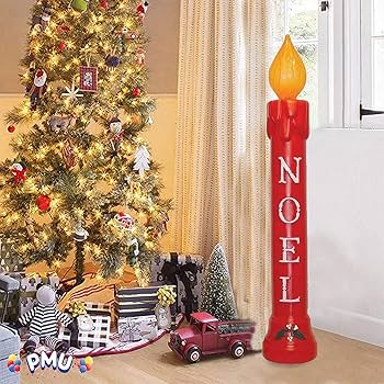 Amazon.co.jp: PMU クリスマスライトアップノエルキャンドル - ブロー